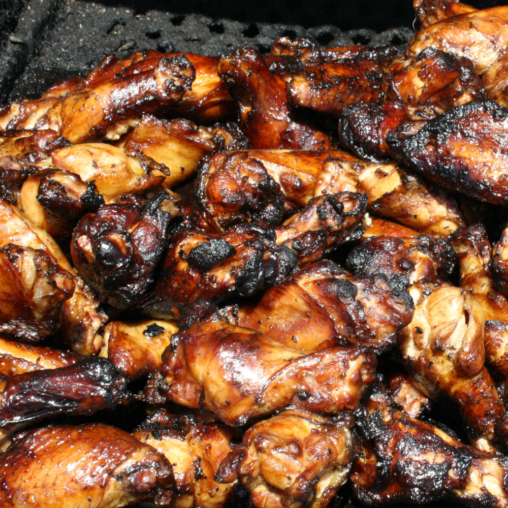 Smoked chicken wings